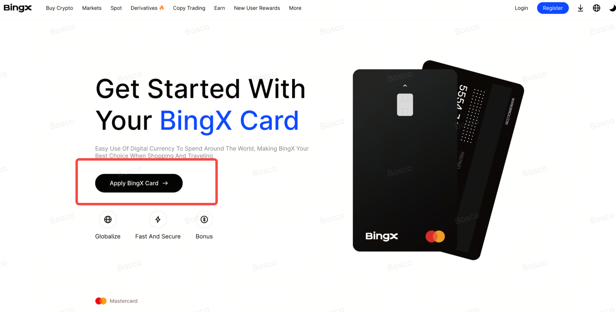 Tutorial de BingX | Cómo solicitar y activar la BingX Card