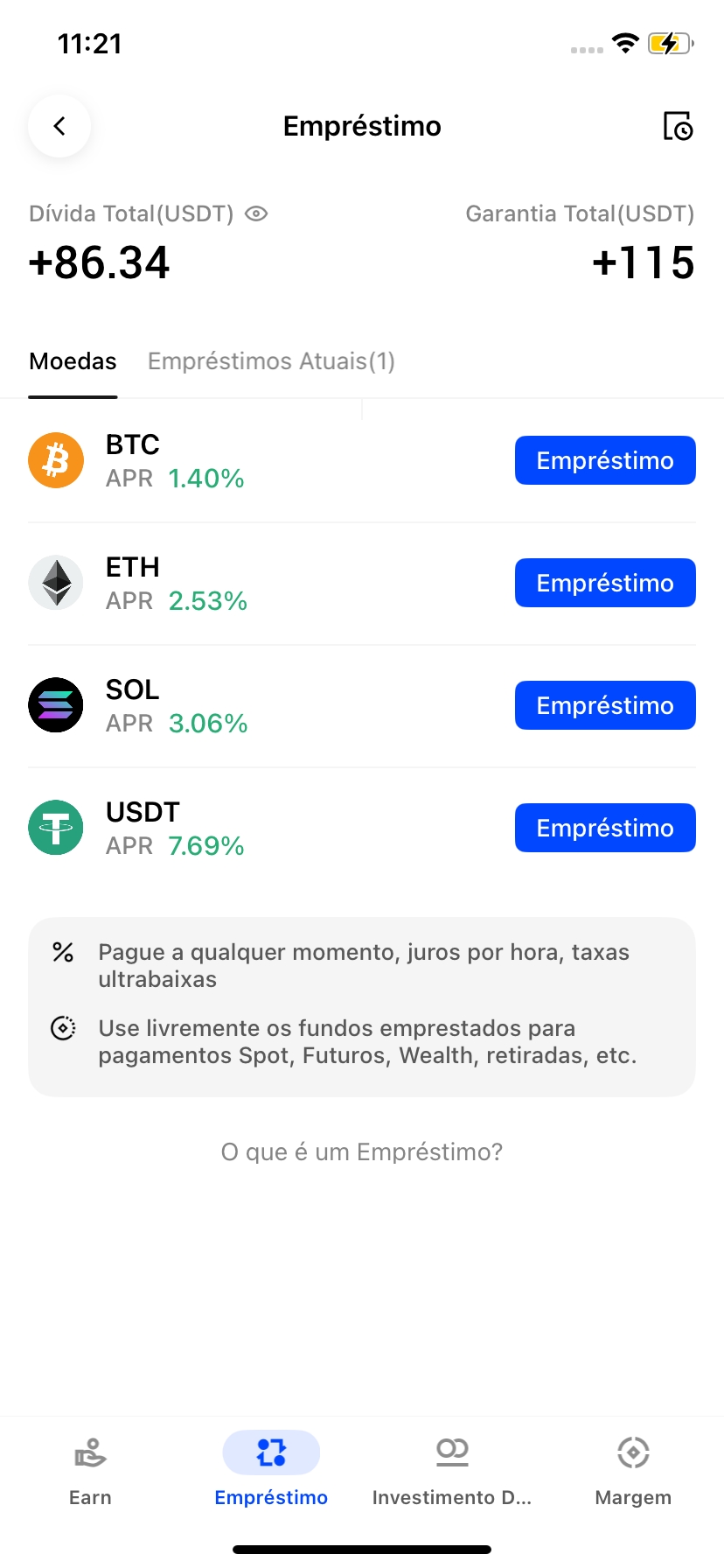 Apresentando os Empréstimos BingX