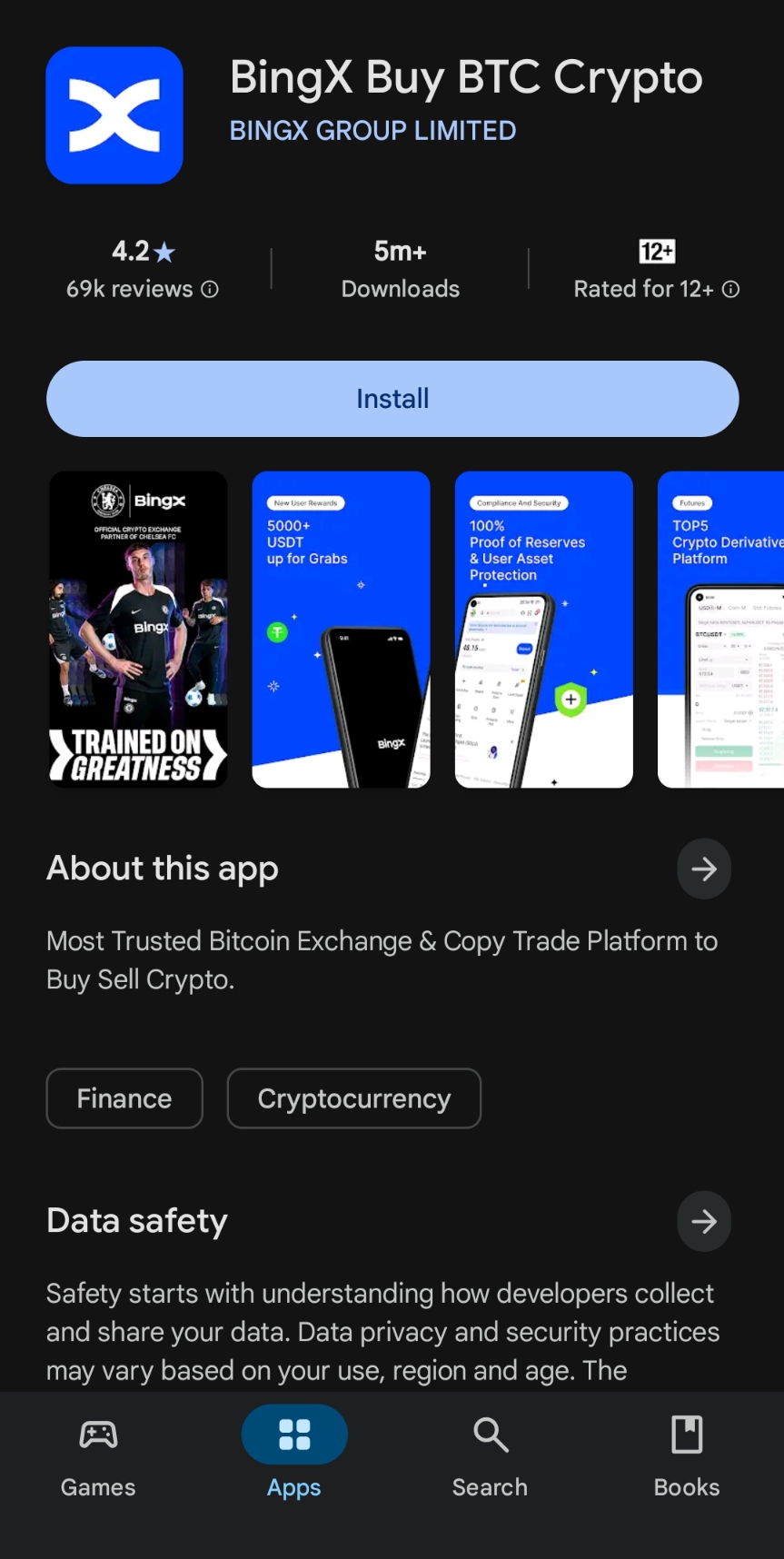 Guide de téléchargement de l'application BingX (Android)